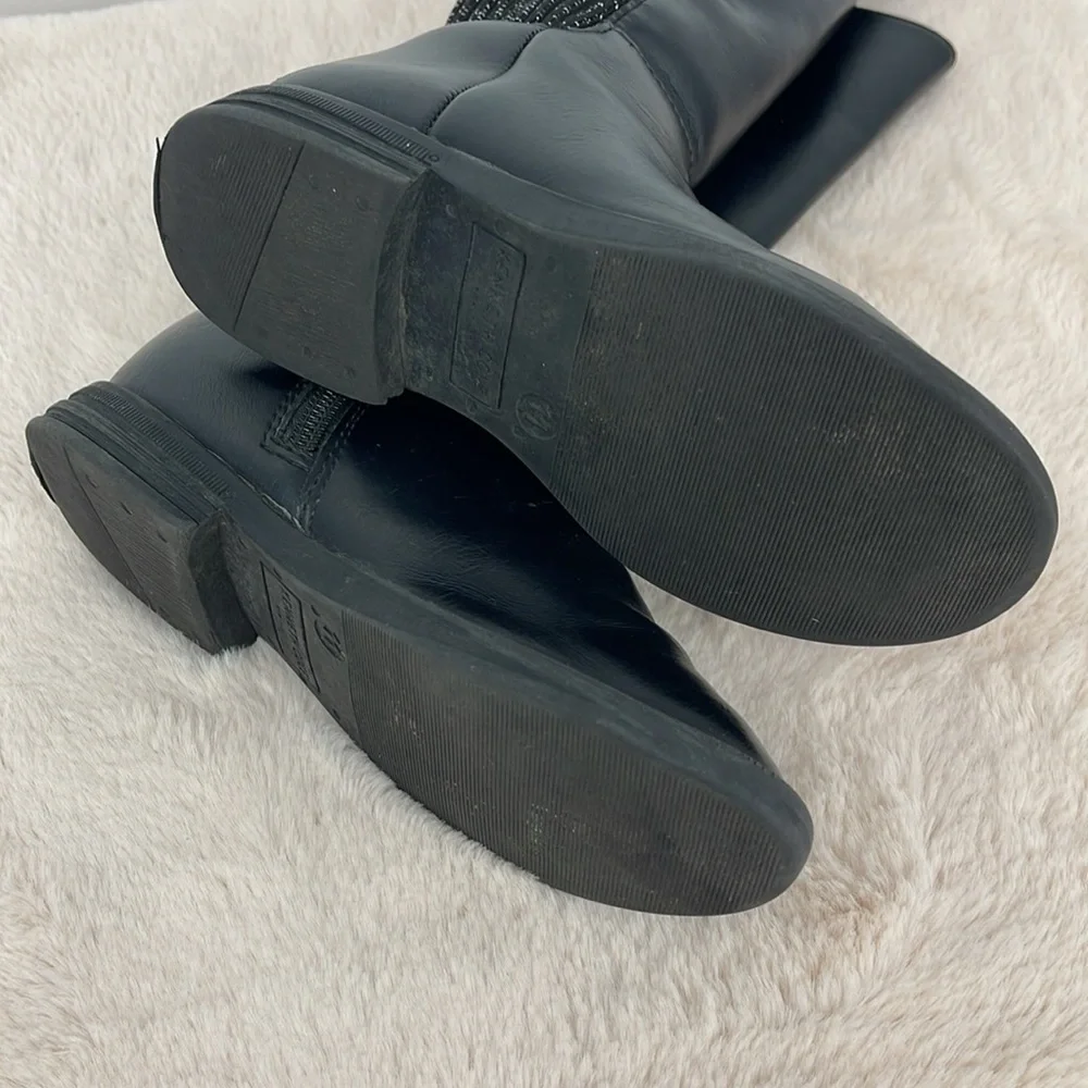 KENNETH COLE TODDLER SIZE 11 GIRLS Black Knee-High Boots